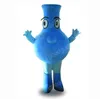 Halloween Blue Bottle Mascot Costumes Christmas Party Dress Cartoon Character Carnival Advertising Birthday Party Costfit