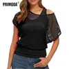 Short Sleeve Casual Neon Green Sexy Hollow Out Mesh Cover T Shirt and Tank Tops Women Fashion Grid Blusa PR1005G 220325