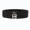 Cintos de luxo elástico cinturão largo mulheres pretas Cummerbund Strap cintura acessórios femininos para cinturões de designers Brandings