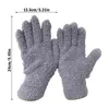 Bilsvamp 1pc vård tvätt renare handskar mikrofibre handskar beröring för att rengöra supermjuk damm som äter tvätthandskar