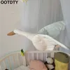 Cute Swan Wall Hanging Pendants 3D Animal Toy Kids Room Ornament Nursery Home DIY Decoration 220803