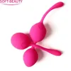 Benwa balle serrant l'exercice Silicone intelligent Geisha Kegel simulateur perles vaginales femme sexy jouets