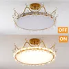 Modern Crystal LED Chandelier Lamp For Bedroom Living Room Roof Indoor Home Decoration Gold Bright Ceiling Lamp Lighting Fixture