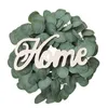 Decorative Flowers & Wreaths Outdoor Led Christmas Wreath Straw For Crafts Cemetery Lambs Ear Front Door Gnome Welcome Sign FrontDecorative