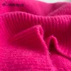レンメムセンソフトベーシックニットセーター女性秋の冬のタートルネック長袖プルオーバーフェムT220824