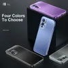 Square Plating TPU Frame Phone Cases For OnePlus 9 Pro Luxury Aluminum Alloy Matte Wire Drawing Back Cover 9R