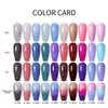 Nail Gel Toy Lilycute Thermal Polish 3 Layers Temperature Shiny Color Changing Series Semi Permanent Soak Off Uv s 0328