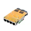 Interruttore per apparecchiature in fibra ottica Reverse POE Media Converter Board PCBA 2 porte FO 4 porte LAN 10/100 M 2SC 4RJ45 Fibra ottica elettronica Fibra Opt