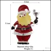 핀 브로치 쥬얼리 크리스마스 테마 브로치 핀 선물 Beautif MTI 색 금속 Xmas Snowman in BK B329S DROP DELIVE DHFKO