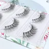 Vente en gros Mink Eye 3 paires bande invisible vison faux cils réutilisables maquillage en vrac 220623