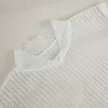 Bow Ties Summer Women Transparent Fake Collar Girls Shirt Blus Löstagbar False Top tröja Klädtillbehörsbåge
