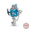 925 Sterling Silver Dangle Charm air balloon and cartoon model beads ladies jewelry suitable Bead Fit Pandora Charms Bracelet DIY Jewelry Accessories