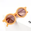 Modne okulary przeciwsłoneczne dla dzieci lukier dzieci kolorowe odblaskowe soczewki UV400 Ultraviolet odporne na akcesoria hurtowe 6 8SL E3