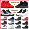 10S Mens Basketball Shoes University Gold Racer Blue Chile Red Space Jace Bred Unth Anthracite Orlando Chicago Seattle Steel Gray 9S Sports