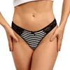 6er-Pack sexy Spitzen-Baumwoll-Damen-Tangas mit niedriger Leibhöhe, aushöhlen, weibliche Dessous, niedliche Schleife, Mädchen-Slips, G-String-Unterwäsche, S-XXL-Höschen 220426