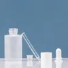 100 Stück 30 ml Glas ätherische Ölflasche Abropfen Flüssigkeit Pipettenflasche nachfüllbares Mini -Make -up -Werkzeug