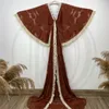 DonJudy Boho Lace Pography Props Dresses Maternity Po Shoot Cardigan Dress Pregency Women Long Maxi Gown 220607