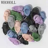 Slippers 2022 Summer Man Women Shark Couple's Thick Bottomed Home Bathing Slipper Indoor Household Kids Slides Flip Flops 220329