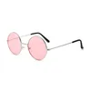 Mulheres femininas Óculos de sol redondos para mulheres Vintage Silver Gold Men Glasses Sun Glasses Male feminina Retro