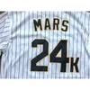 Xflsp GlaC202 Bruno Mars 24K Hooligans Maillot de Baseball Maillots de Baseball Hommes Tous Maillots de Baseball Cousus