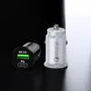 caricabatterie per auto pd qc 3 0 caricatore rapido typec usb plug nuovo adattatore di alimentazione mini size per iphone samsung ricarica rapida 18w