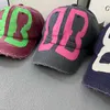 Graffiti Printing Baseball Caps Casual Fashion Sunshade Cap with Letters