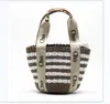 WA 2022 Fashion Basket Women Buckte Buck Bag Сумки сумочка Тота пляж плечо кросс -кубол женские сумочки дизайнеры сумки деревянные сумки кошельки