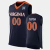 2022 NCAA Custom UVA Virginia с прошитой баскетбольной баскетбольной баскетбол 40 Барри Паркхилл Джерси 21 Исаия Уилкинс 3 Джефф Лампа 14 Баззи Уилкинсон 50 Ральф Сэмпсон майки