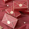 Gift Wrap 10st Simple Creative Box Packaging Envelope Form Wedding Candy Favors Birthday Party Christmas Jewely Decoratiogift