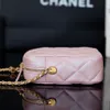 Obudowy 10A Najwyższej jakości luksusowa mini torba na aparat 12 cm kobieta owczarek torbą na ramię mody projektant crossbody torebki lady łańcucha mobilna p