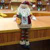 Noel dekorasyon süslemesi Noel Baba kardan adam geyiği Yeni Noel Hediyesi