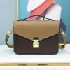 Kobiety luksurysowe torby torebki torebki torebki Lady Messenger moda torba na ramię luksusowe crossbody portfel m40780