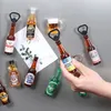 Bottle di bottiglia di birra estiva Bottiglie Adesivo per frigo