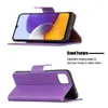 Leechee Leather Wallet Cases For Samsung Galaxy S23 FE A24 4G M23 M33 M53 5G Moto G14 Litchi Holder Credit ID Card Slot Flip Cover PU Book Knife Lychee Pouch Strap