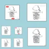 Pendant Necklaces Stainless Steel Military Brand Necklace Heart Daughter Keychain Zodiac Stone Dog Jewelry Drop Delivery 2021 Pendants Dhwiy