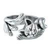 Rode ogen kikker ring egel kat schattig dier ontwerp sieraden voor vrouwen groothandel