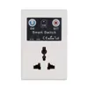 Strömkabelkontakt EU UK 220V Telefon RC Remote Wireless Control Smart Switch GSM-uttag för hushållsapparat