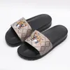 Designer-Newest with box men women fashion slippers luxury slides summer flat slipper trendy leather rubber sandal mens beach slide 35-47