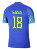 S -- 4XL ブラジル 2022 2023 サッカー ジャージ Camiseta de futbol パケタ ラフィーニャ サッカー シャツ マイヨ MARQUINHOS VINI JR SILVA brasil RICHARLISON KIDS WOMAN NEYMAR SE