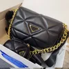 Designer- Vrouwenzakken enkele schoudertas Dames luxe modeketen Nylon Leather draagbare diagonale kruis hoogwaardige marmont bakken draagtaskoppeling crossbody