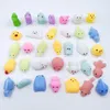 New Mini Decompression Toy Mochi Squishies Halloween Kawaii Animal Pattern Antistress Giocattolo da spremere per bambini Regali di compleanno