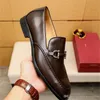A2 Spring Leathers Shoes Luxury Original Mens Formal Shoes Leather Man Classic Business Designer Dress Shoes Bright Skin Loafers Men Shoe 38-45