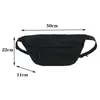 Waist Bags Large Capacity Storage Bag Canvas Fanny Pack For Men And Women Big Blet Multi-Functional Chest Banana PacksWaist