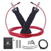 Speed ​​Jump Rope Crossfit Skakanka pomijanie liny do MMA Boks Koksing trening Schudnij Fitness Home Gym Sprzęt 220517