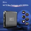 X98Q TV Box Android 11.0 Amlogic S905W2 AV1 2.4G 5G WiFi Media Player Set Top Boxar Smart TV Box lager i Frankrike lokalt