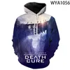 هوديز الرجال من النوع الثقيل لفيلم Maze Runner 2022 Men's Boy Girl Fall/Winter Hoodie Sweatshirt 3D Printed Kids Colorflull