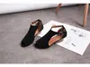 Plus maat 43 schoenen vrouwen zomer mode vissen platte wedge dames sandalen gesloten teen roman sandalias mujer 220608