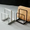 Hooks & Rails Japanese Creative Wrought Iron Kitchen Utensils Cutting Board Rack Racks Household Frosted Drain RackHooks