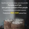 Chińska kuchnia Momo Robienie maszyny bułeczki wieprzowe producent formowania warzywnego Baozi na parze wypchane wyposażenie