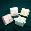 Solid Color Candy Box Simple Portable Candy Box Wedding Party Chocolate Box Packaging Birthday Celebration Present Bag Party Supplies MJ0474